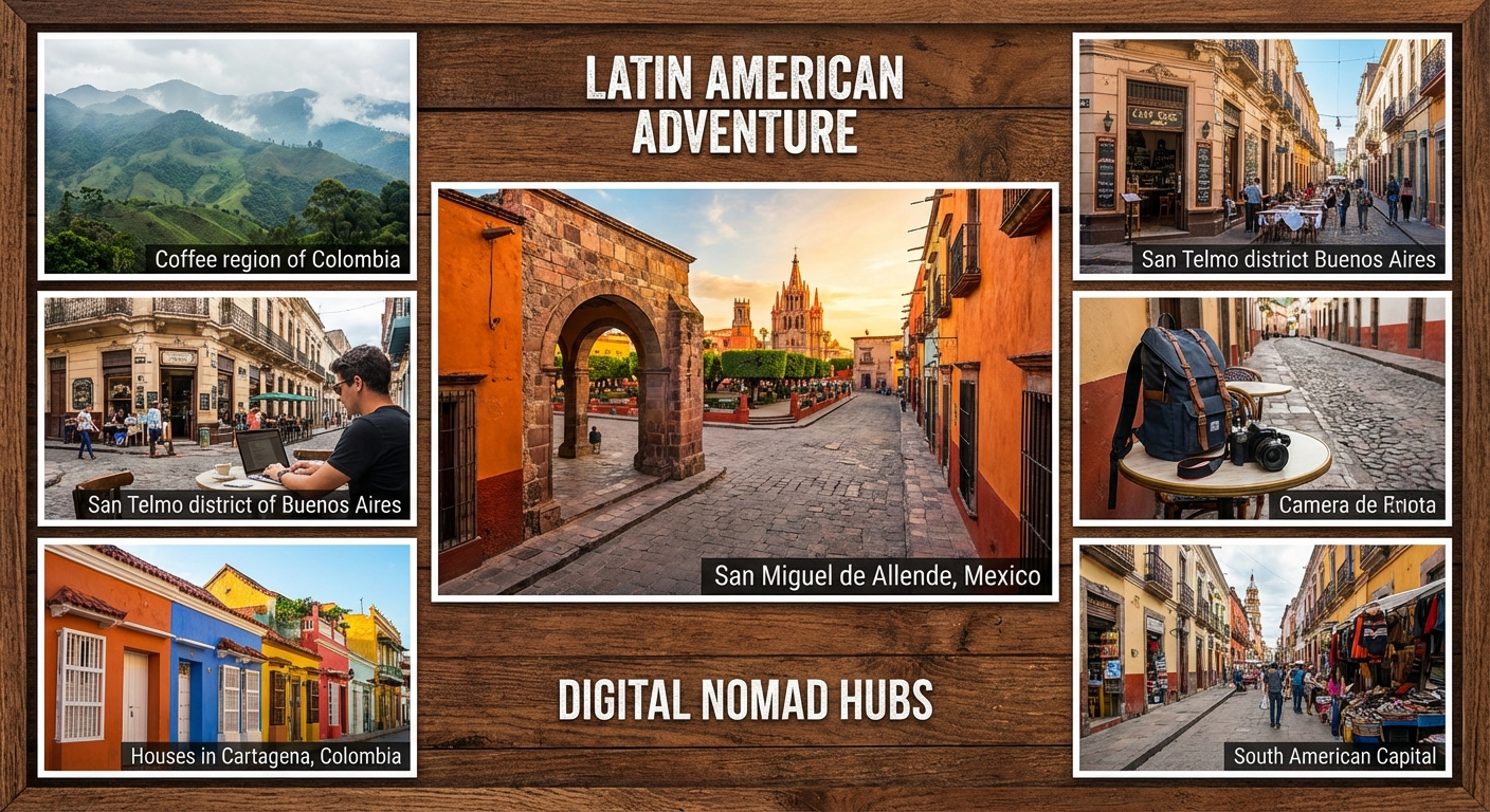 Americas digital nomad destinations