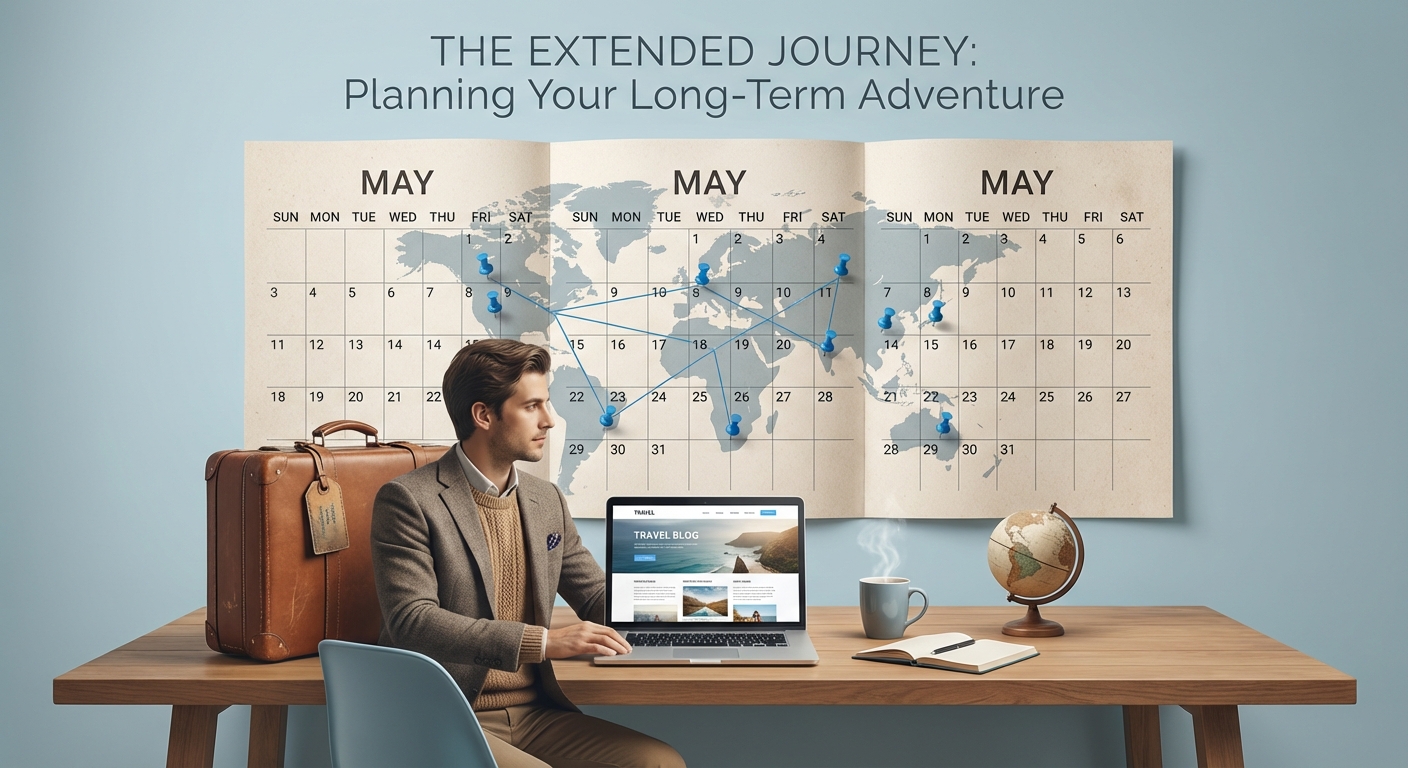 Long-term travel insurance for extended trips and digital nomads