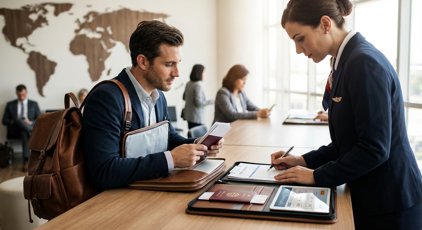 World map highlighting digital nomad visa destinations with passport and laptop