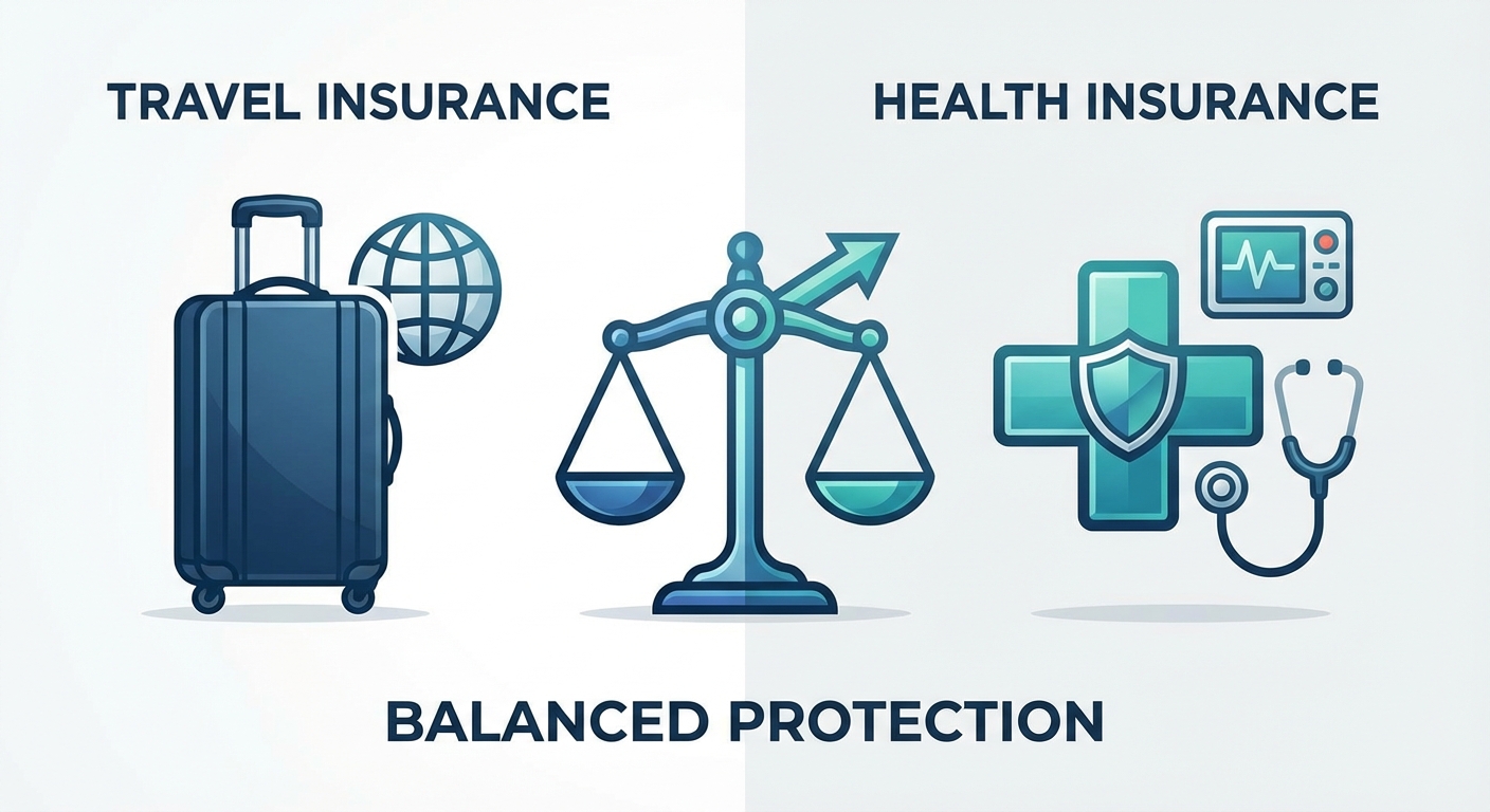 International health insurance vs travel insurance comparison