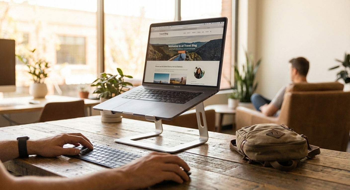 Best portable laptop stands for digital nomad ergonomics