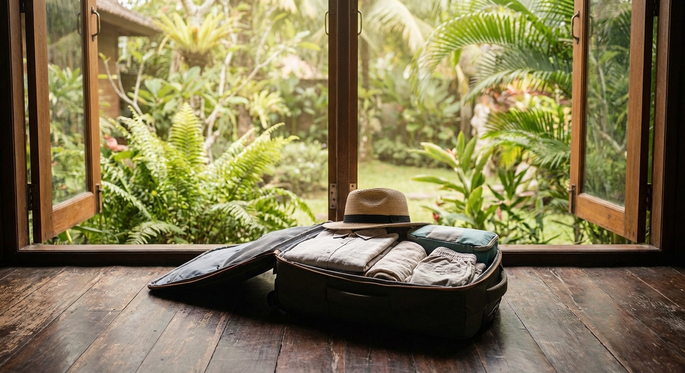 Digital nomad packing essentials for Southeast Asia tropical travel