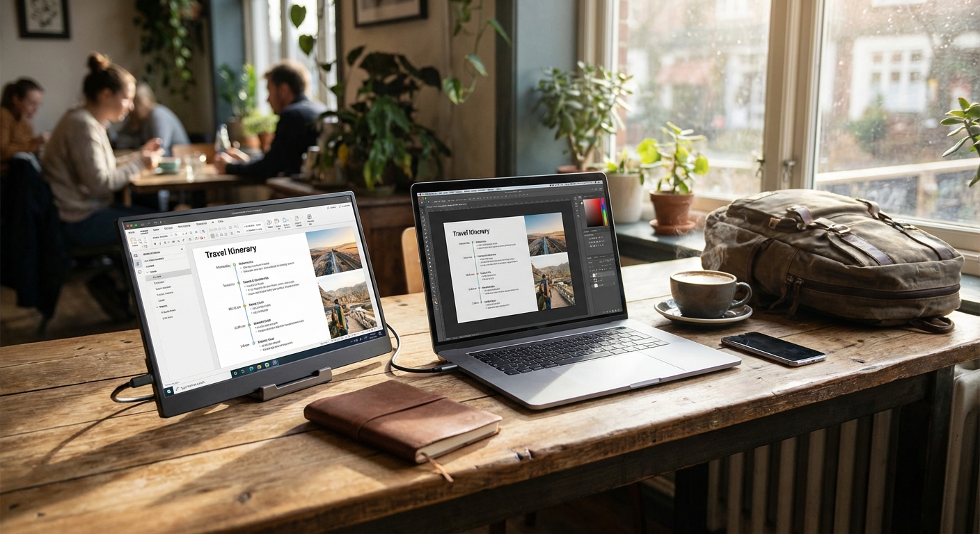 Best portable monitors for digital nomad dual screen productivity