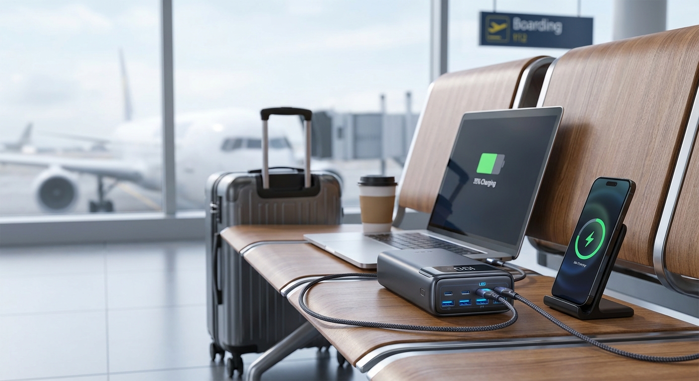 Best power banks for laptops and phones for digital nomads