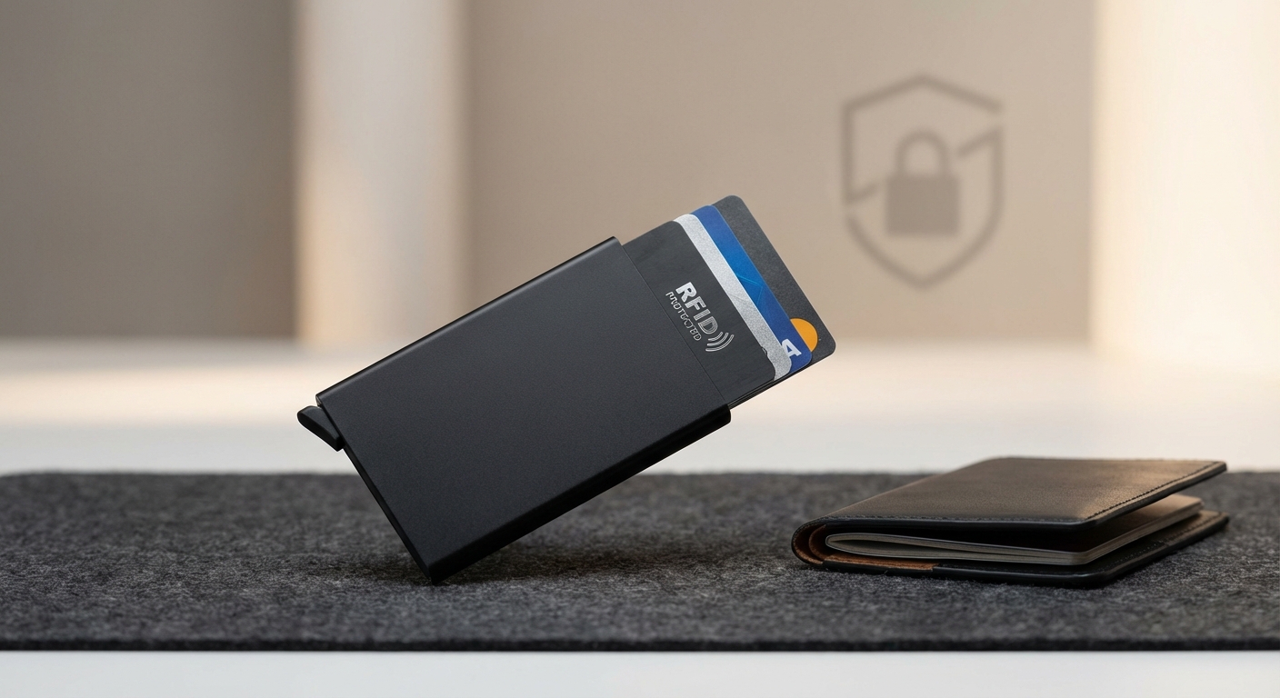 Best RFID-blocking wallets for digital nomads with slim secure design